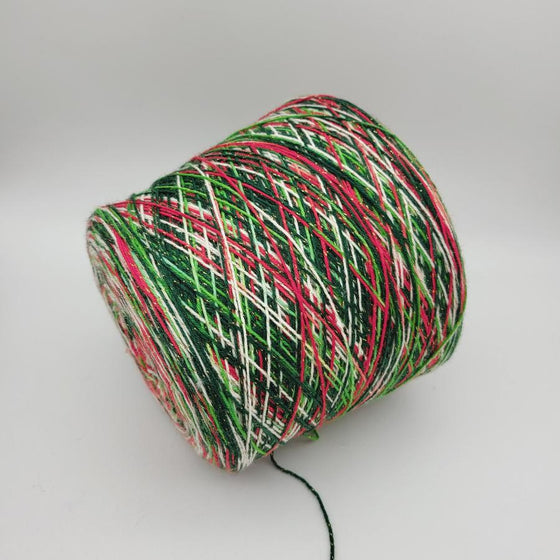 SOCK YARN WITH LUREX