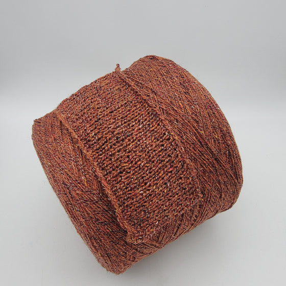 MERINO AND SILK BOURETTE YARN