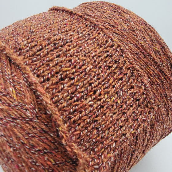 MERINO AND SILK BOURETTE YARN