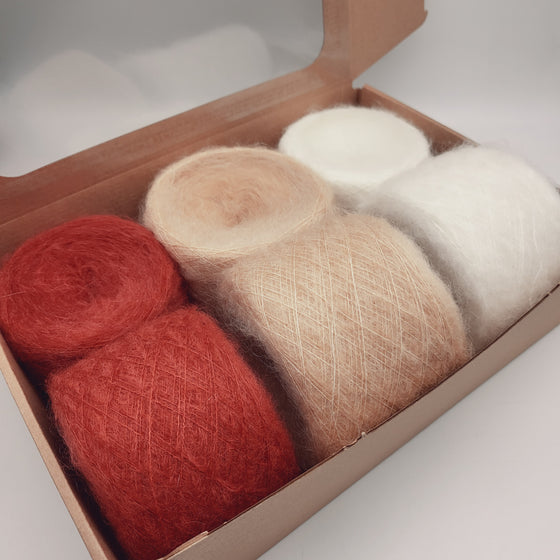 CATALOGUE KIDMOHAIR BOX | CHOOSE YOUR COLOUR COMBINATION