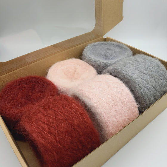 CATALOGUE KIDMOHAIR BOX | CHOOSE YOUR COLOUR COMBINATION