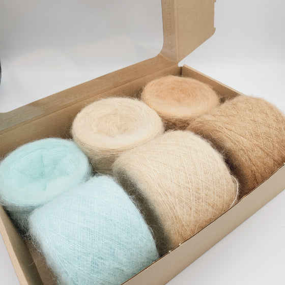 CATALOGUE KIDMOHAIR BOX | CHOOSE YOUR COLOUR COMBINATION