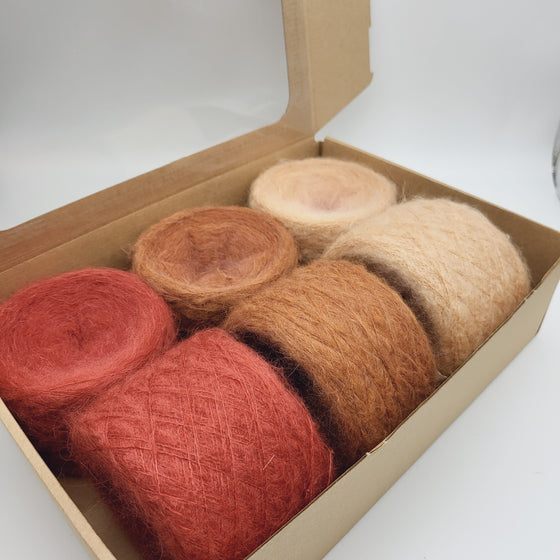 CATALOGUE KIDMOHAIR BOX | CHOOSE YOUR COLOUR COMBINATION