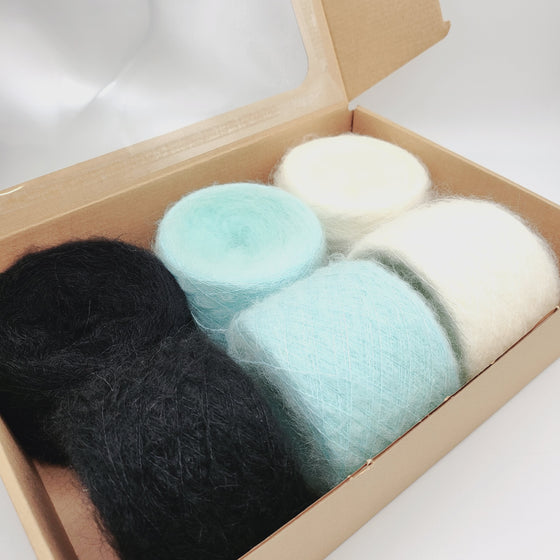 CATALOGUE KIDMOHAIR BOX | CHOOSE YOUR COLOUR COMBINATION