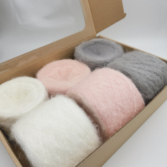 CATALOGUE KIDMOHAIR BOX | CHOOSE YOUR COLOUR COMBINATION