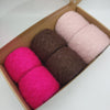 Italian wool
premium yarn
handcrafted knitting supplies