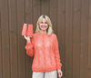 CABLE KNIT SWEATER — COMPLETE KNITTING PATTERN