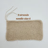 90% MERINO, 10% CASHMERE