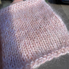 Close-up of the SIA CRAFT MIND Yarns PROJECT BOX 635 Mohair, showcasing soft, textured natural fiber from Italy.