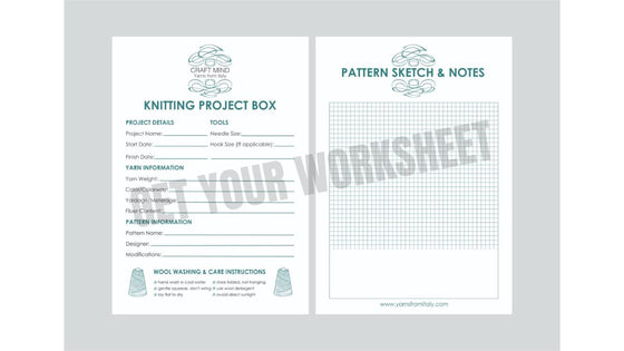 PATTERN WORK SHEET
