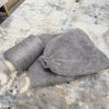 Super Kid Mohair & Silk yarn by CRAFT MIND in 25g skein, showing soft, fluffy fibers in a natural light color.