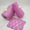 Pink Super Kid Mohair and Mulberry Silk yarn by CRAFT MIND, 25g, showcasing soft, luxurious fibers for knitting and weaving.