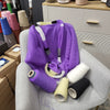 Cream-colored CRAFT MIND Super Kid Mohair & Silk yarn in a 25g skein, showcasing soft, luxurious fiber blend.