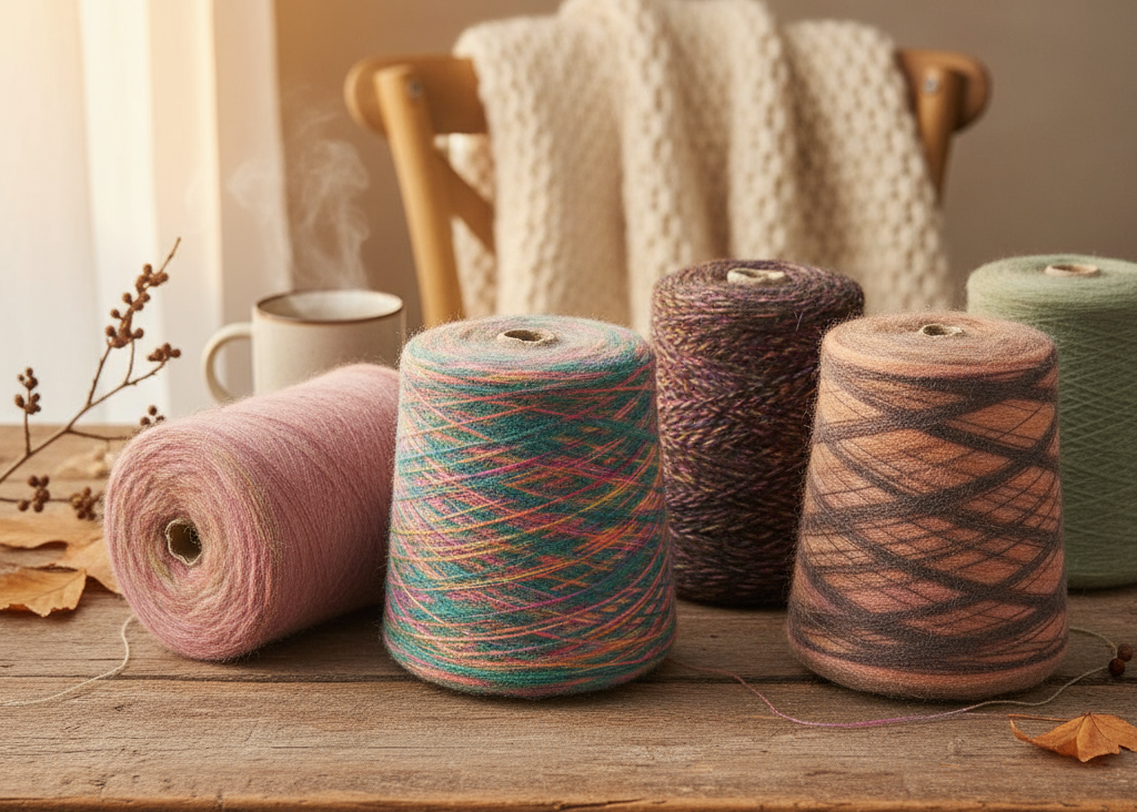  November Collection with Gradient and Mix Yarns