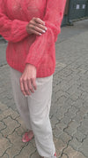 CABLE KNIT SWEATER — COMPLETE KNITTING PATTERN