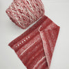 Soft merino yarn from SIA CRAFT MIND Yarns Italy, showing a close-up of the textured, multicolored wool fibers.