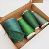 SIA CRAFT MIND Yarns Italy Project Box 531 Bille Mohair with colorful fibers and packaging for knitting or crochet projects