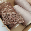 Elegant SIA CRAFT MIND Mohair Project Box 587 Chic Charm with soft, luxurious yarn and stylish packaging, ideal for knitting projects.