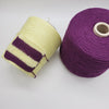 SIA CRAFT MIND Yarns Italy merino silk mix yarn in soft, luxurious silk and merino blend, displayed in a close-up shot.