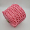 Cream-colored 100% cotton yarn from Yarns from Italy, showing a close-up of soft, tightly spun cotton fibers.