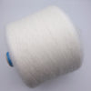 Cream-colored mohair and silk yarn ball from CRAFT MIND's Super Kid Mohair & Silk Sessia, 25g, with soft, fluffy fibers.